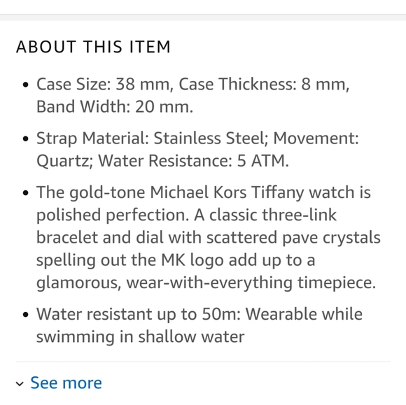 NWT Women's Michael Kors Watch - Picture 12 of 12